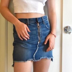 Rag & Bone x Revolve O-Ring Skirt in Otto